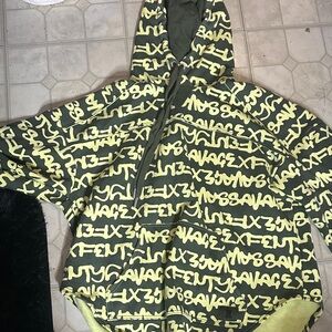 Savage X Fenty Green and Yellow Jacket